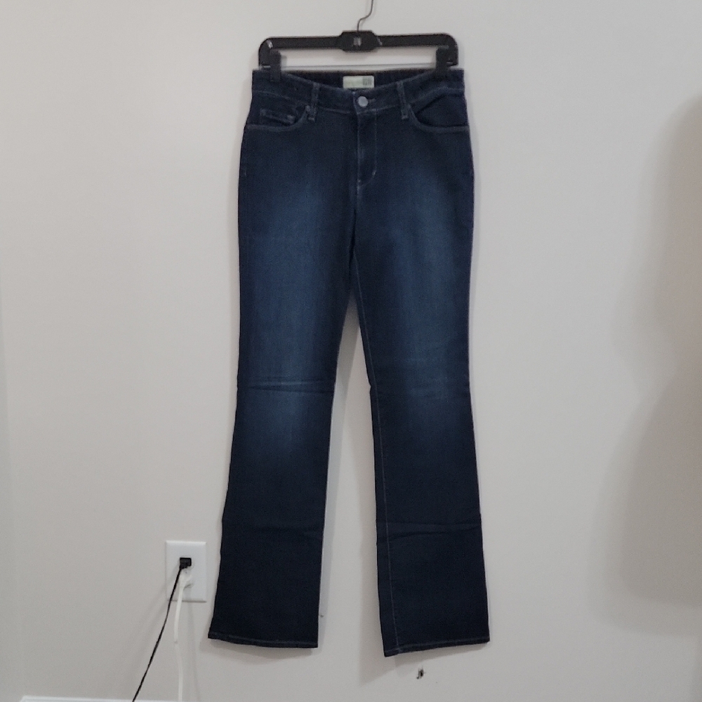 David Kahn Dark Indigo Boot Cut Jeans Size 8